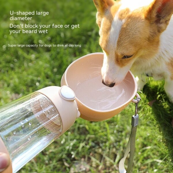 Portable Dog Water Bottle Food And Water Container For Pet Pets Feeder Bowl Outdoor Travel Drinking Bowls Water Dispenser - Image 5