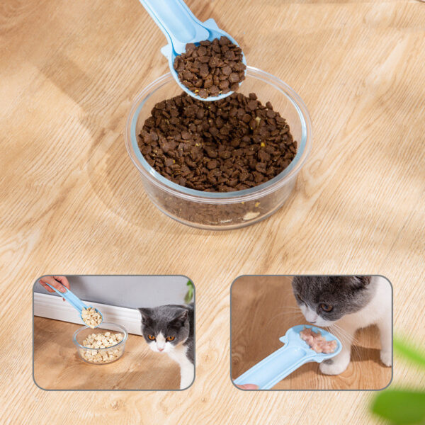 New Cat Squeeze Pet Liquid Snack Feeding Spoon - Image 2