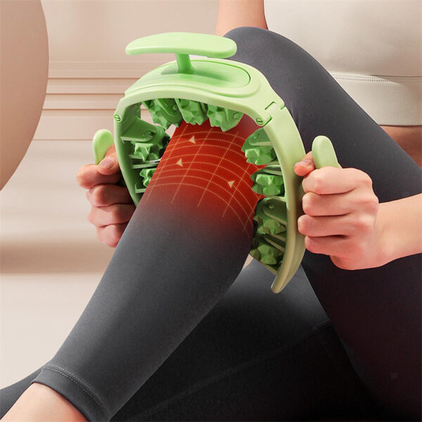 Multifunctional Manual Round Massager Roller Fitness Waist Buttocks Muscles Leg Gripper Stovepipe Thigh Removable Massage Gym Tool Beauty Health - Image 5