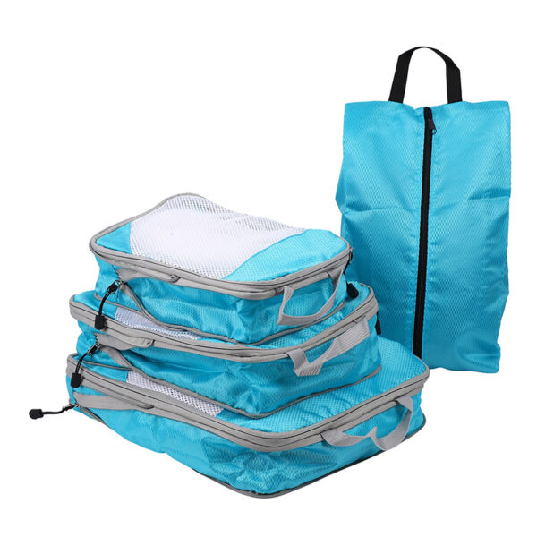 Travel Buggy Bag Compressed Package Set Clothes And Shoes Storage - Image 10