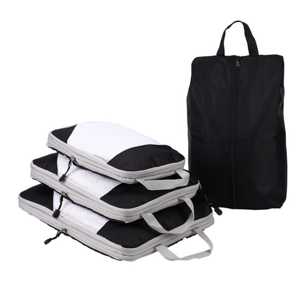 Travel Buggy Bag Compressed Package Set Clothes And Shoes Storage - Image 7